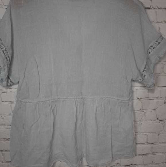 Zara trafaluc boho shirt size M - Picture 2 of 5